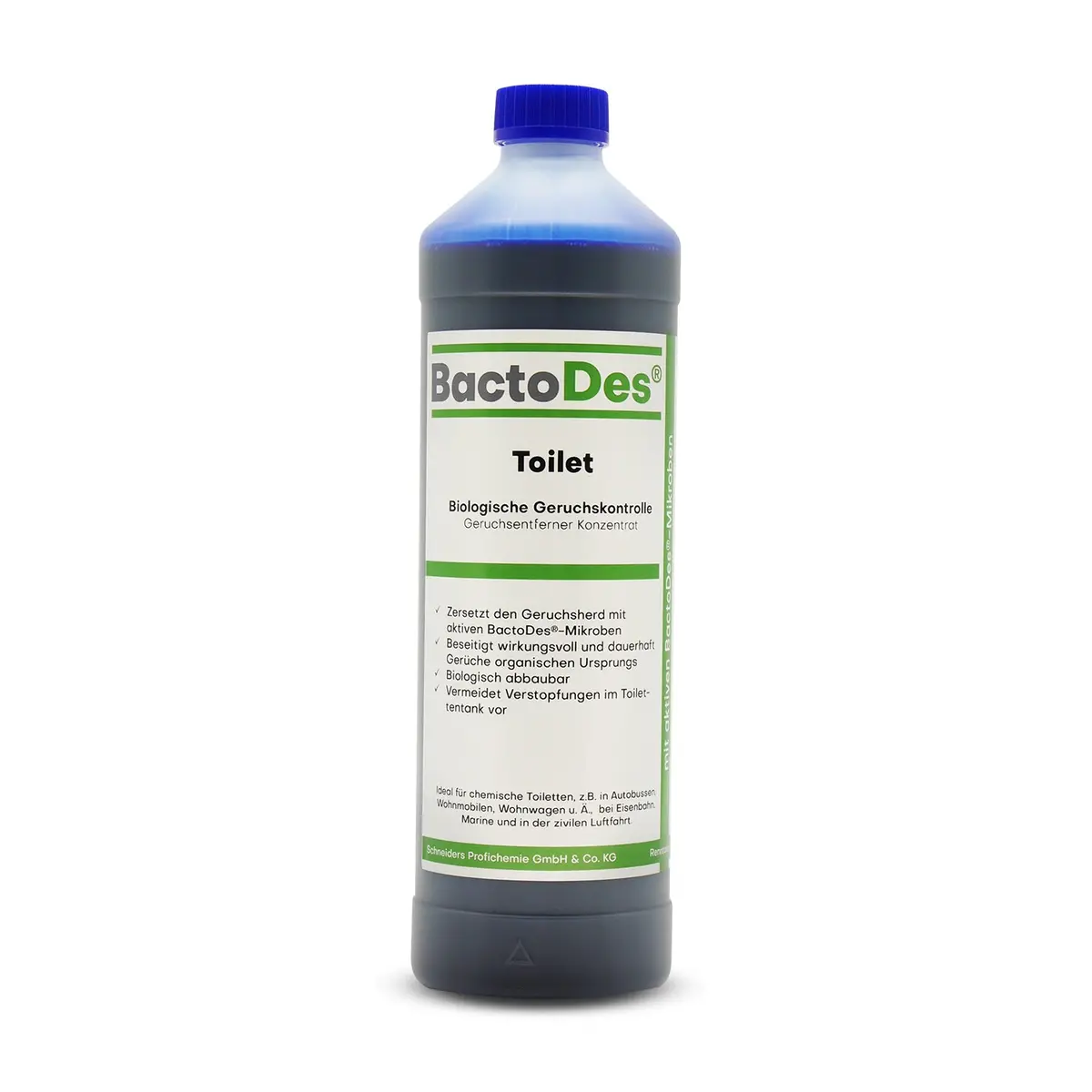 Bactodes® Toilet Biologischer Geruchsentferner Für Campingtoiletten 1L 1