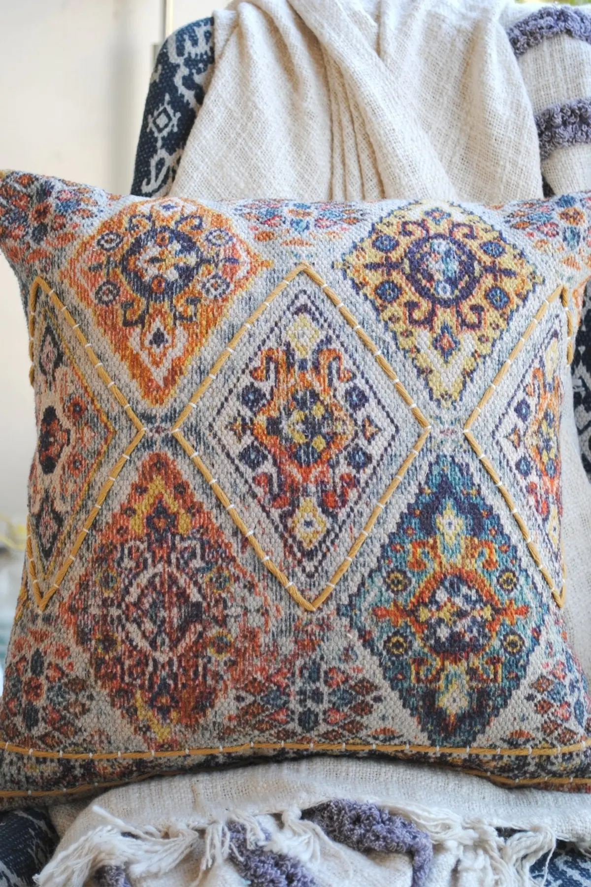 Beneby  - Square Cushion Cover 1