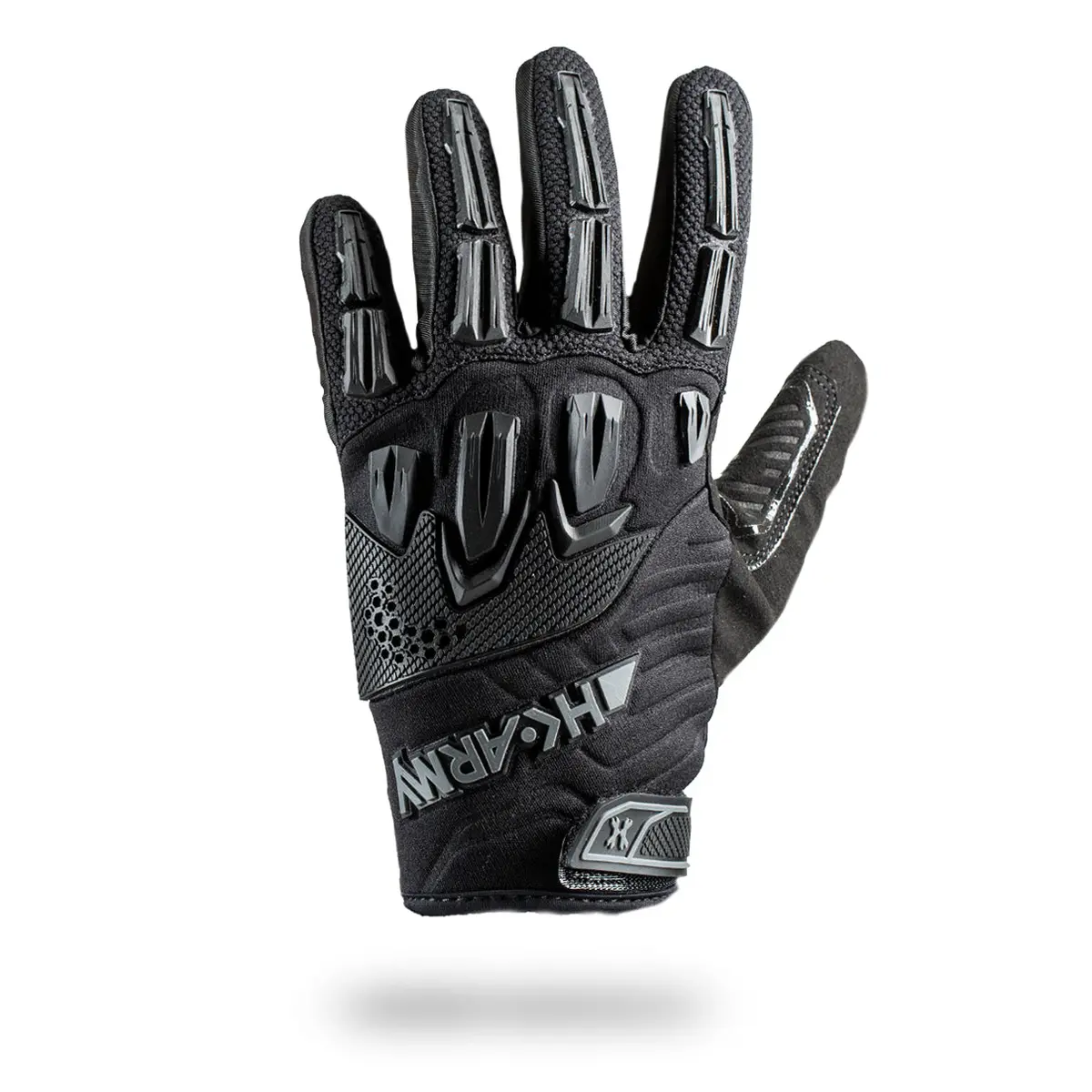 Hardline Armored Glove (Full Finger) - Blackout 3