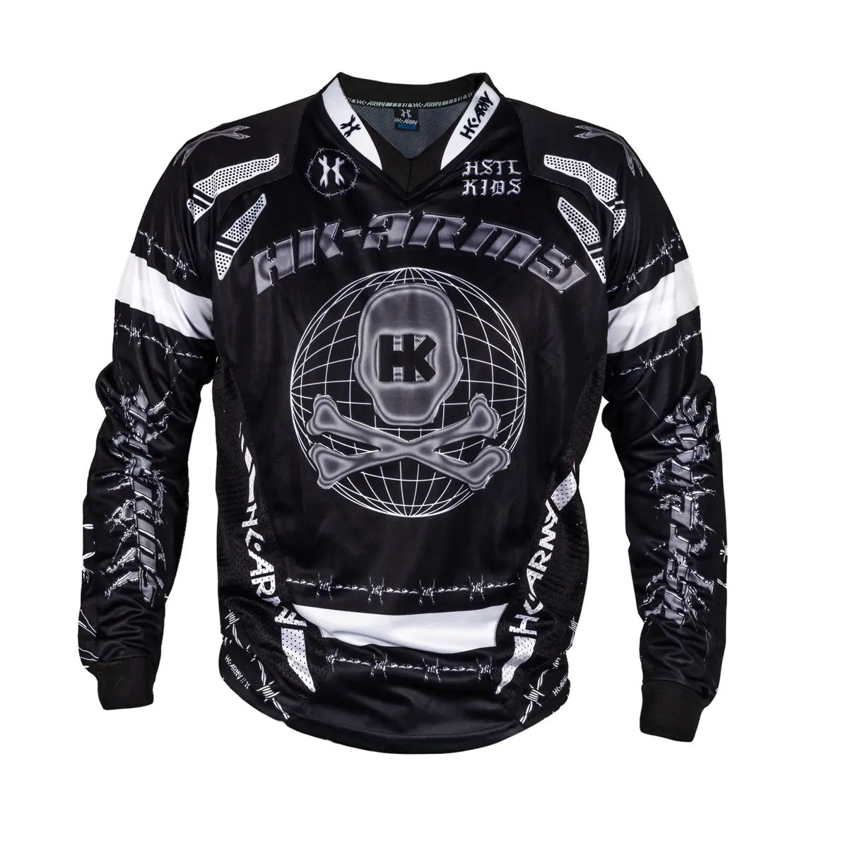 Wired White/Black - Freeline Jersey 1