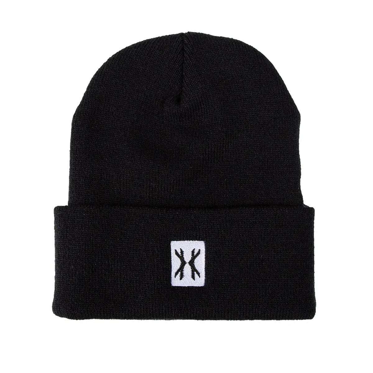 Blackout Beanie - Black/White 2