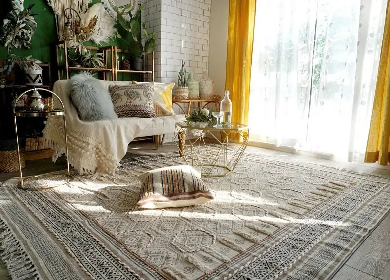 Midland - Block Printed Rug 8