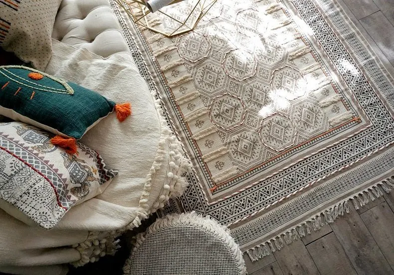 Midland - Block Printed Rug 9