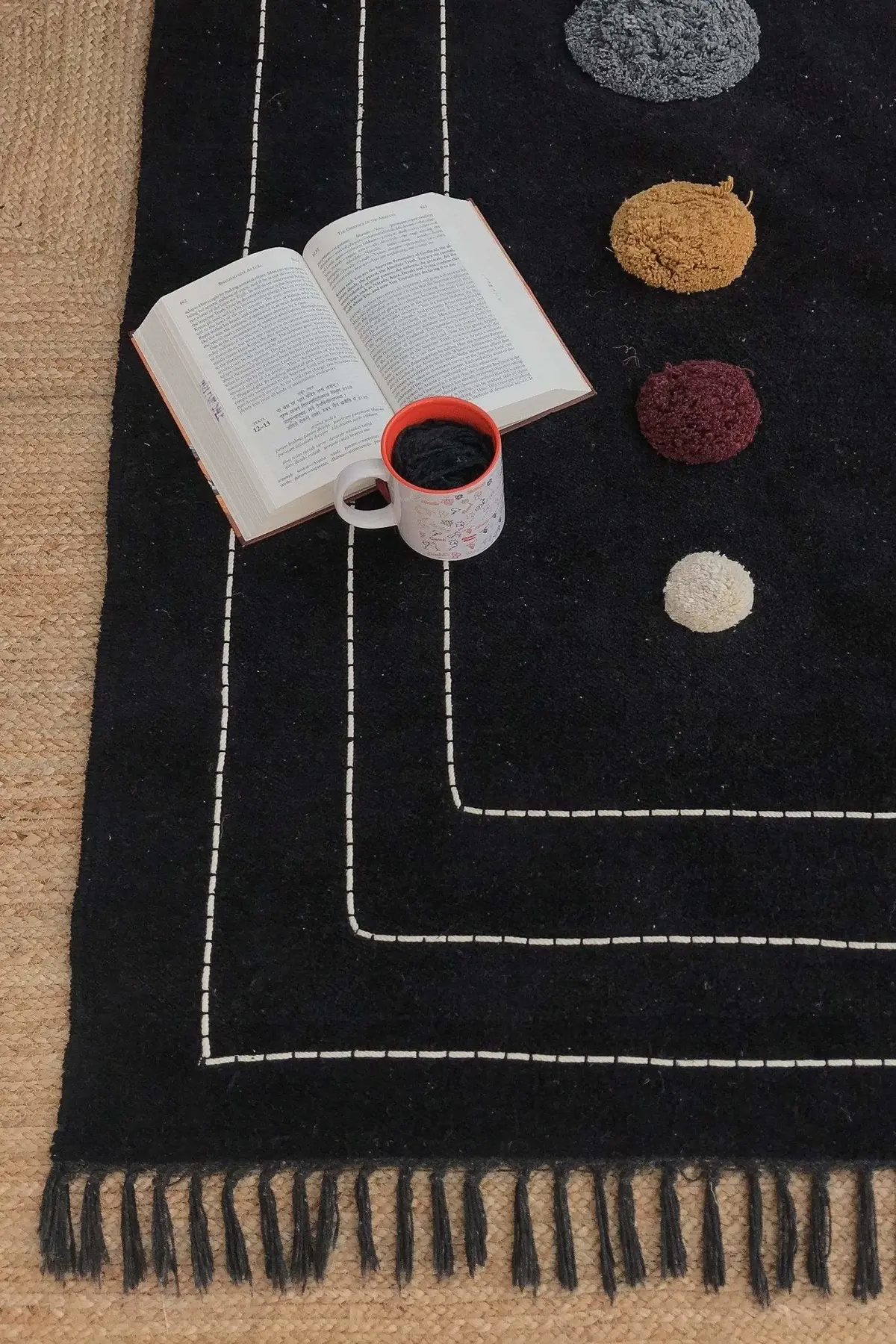 Bloom - Hand Embroidered Rug 1