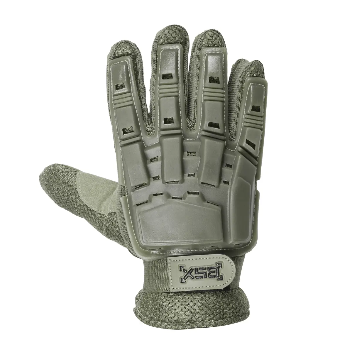 Bsx - Full Finger Glove - Olive 3