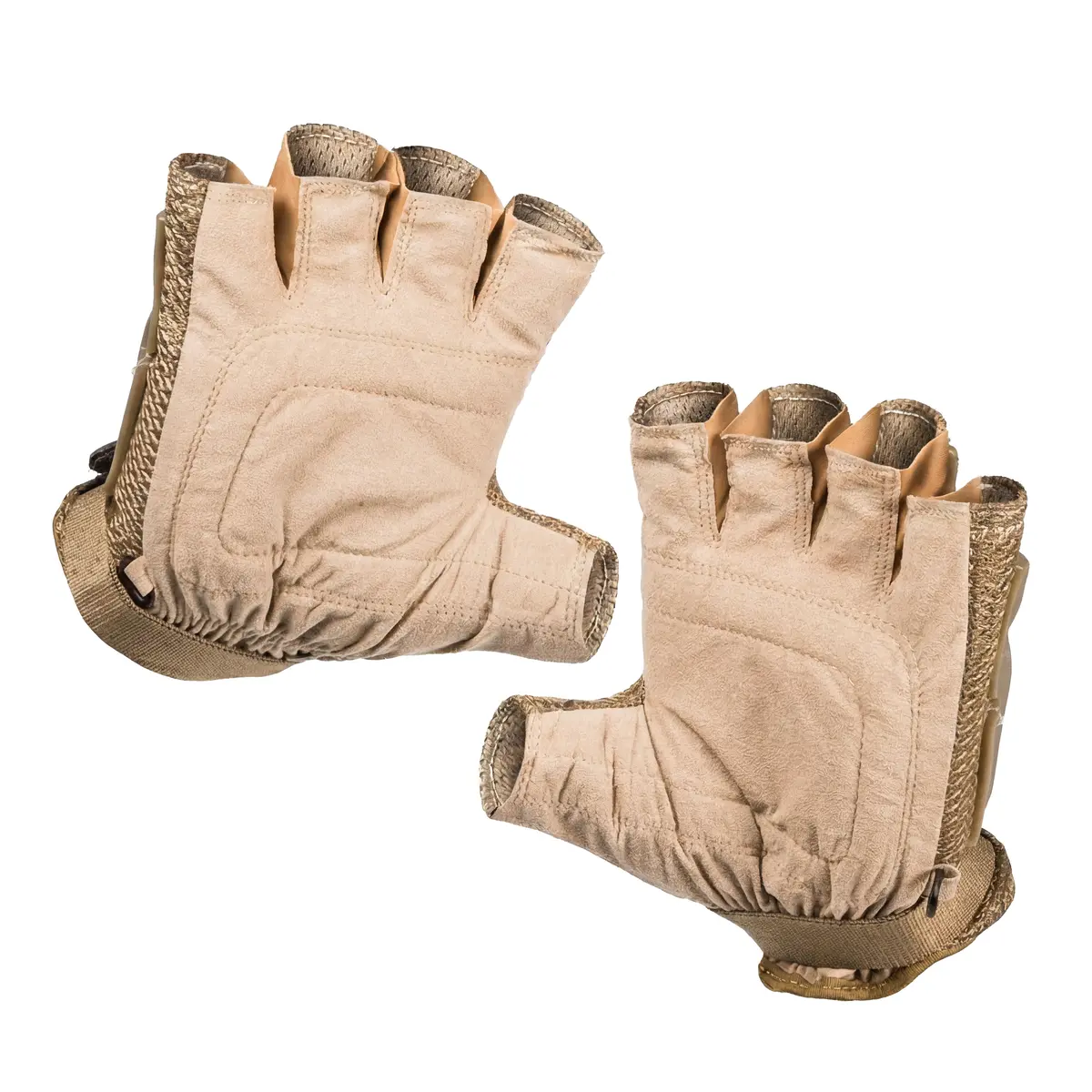 Bsx - Half Finger Glove - Tan 3