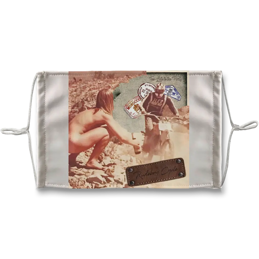 Too Young Sublimation Face Mask 1