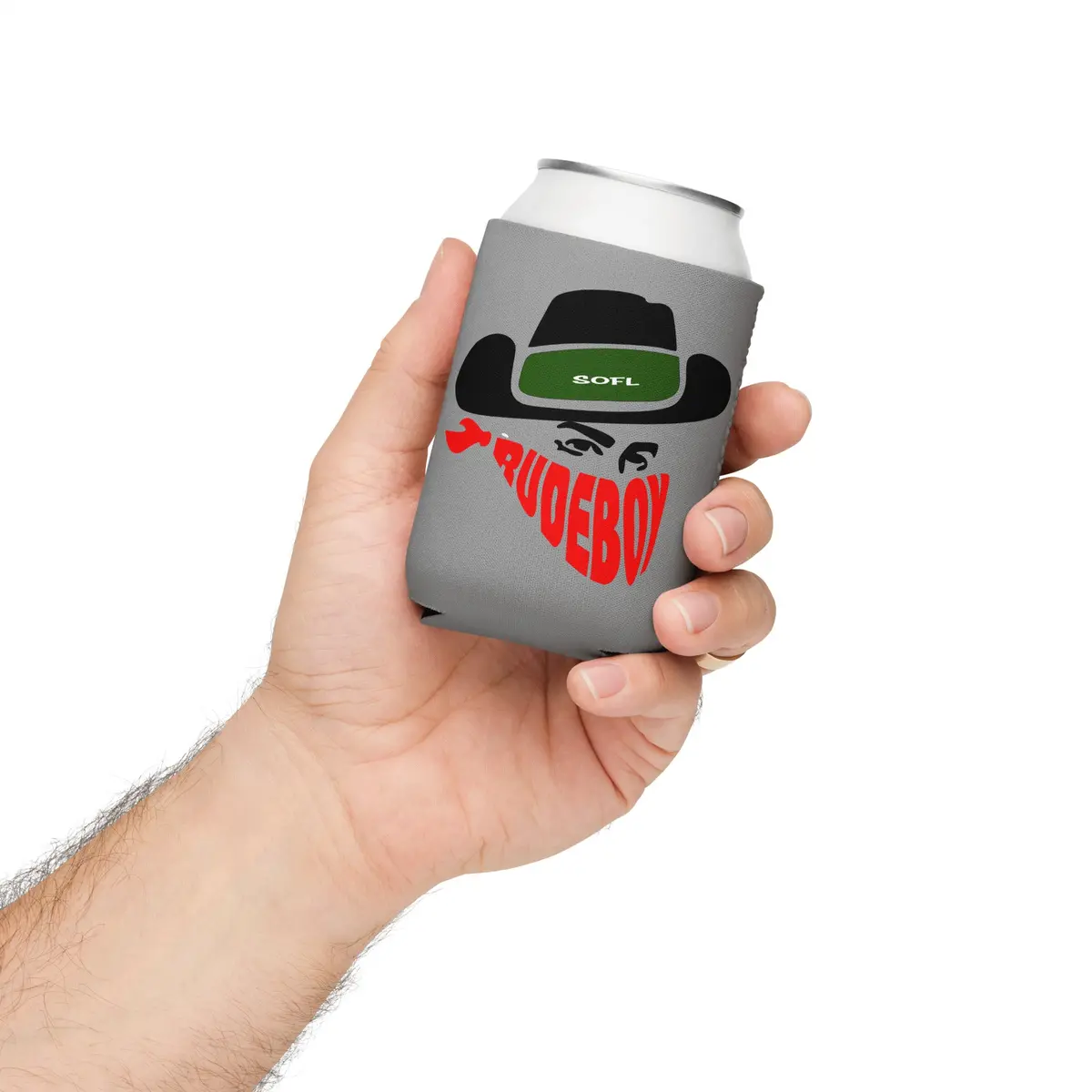 Packed Lip Can Cooler 1