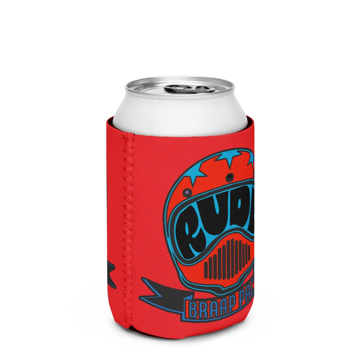 Retro Helmet Can Cooler 1