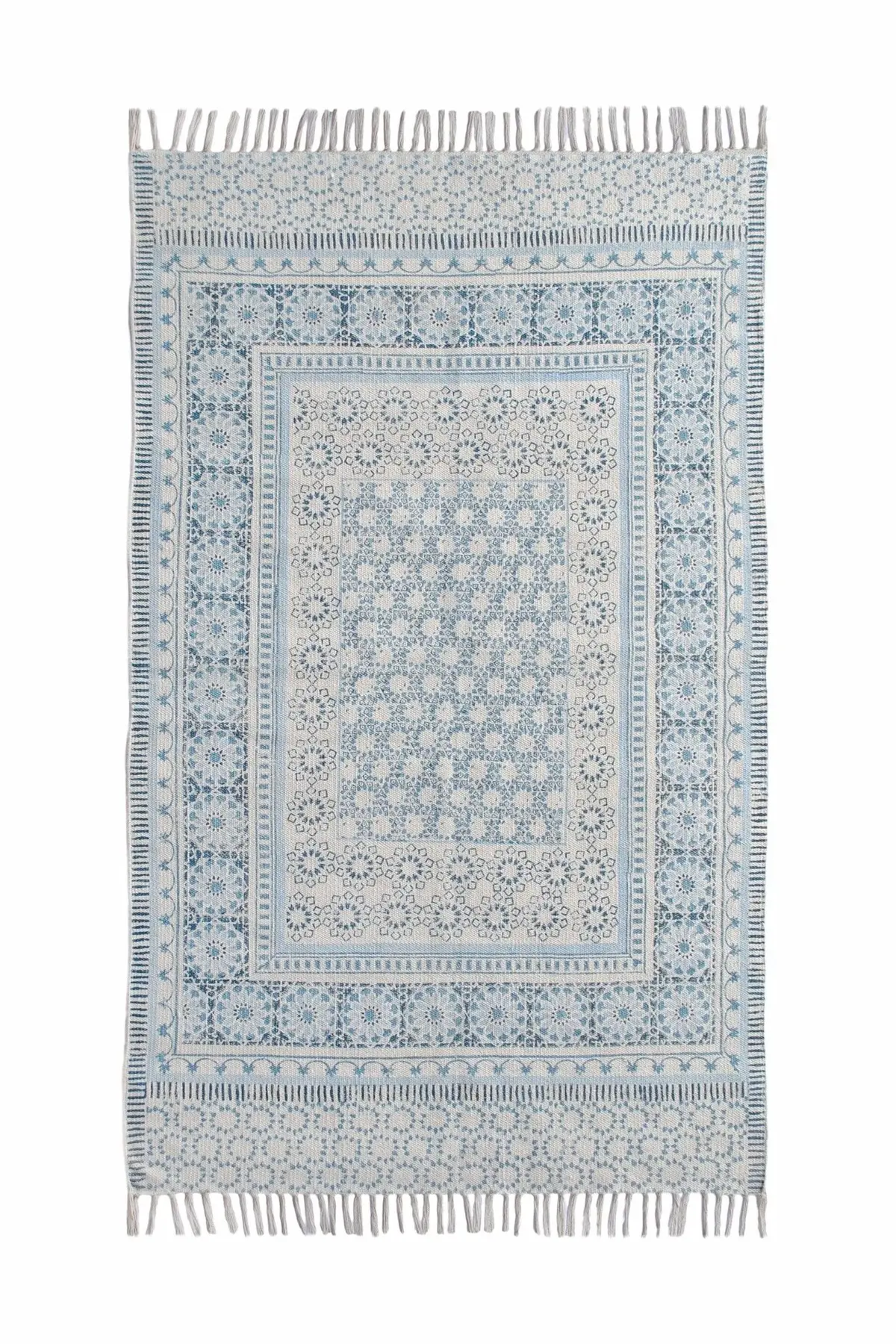Chandler - Block Printed Rug 1