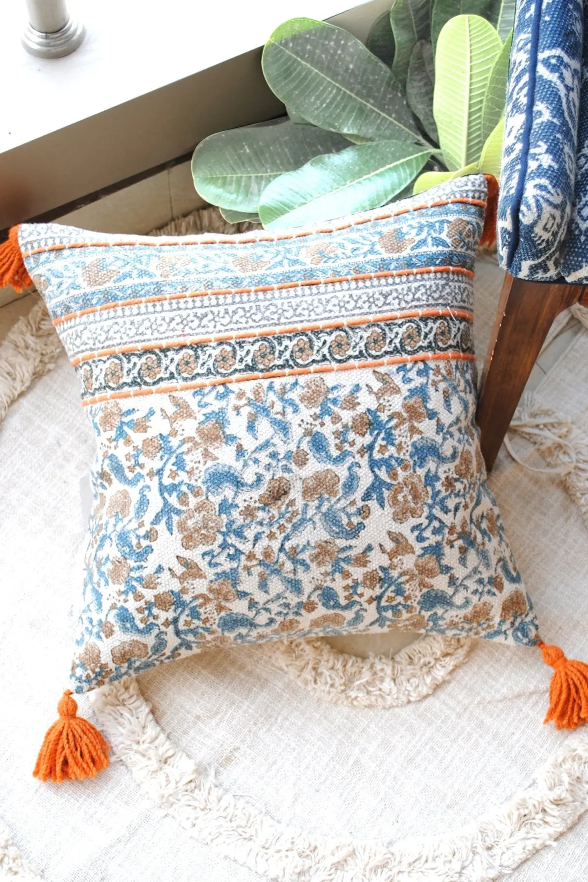 Clarkia - Square Cushion Cover 1