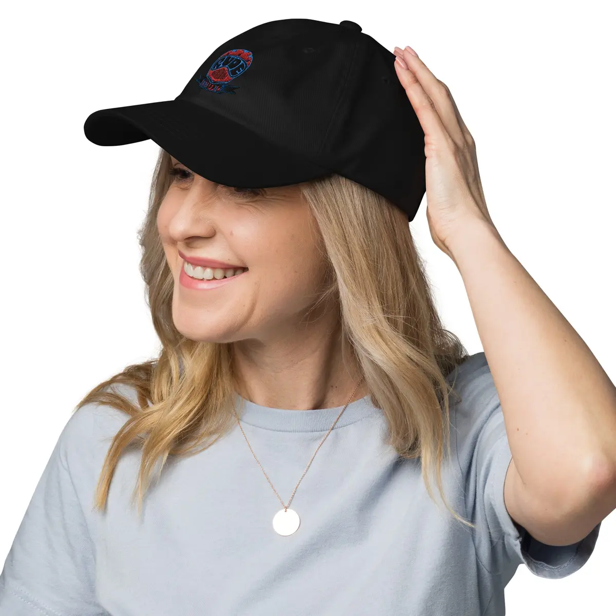 Retro Helmet Dad Hat 2