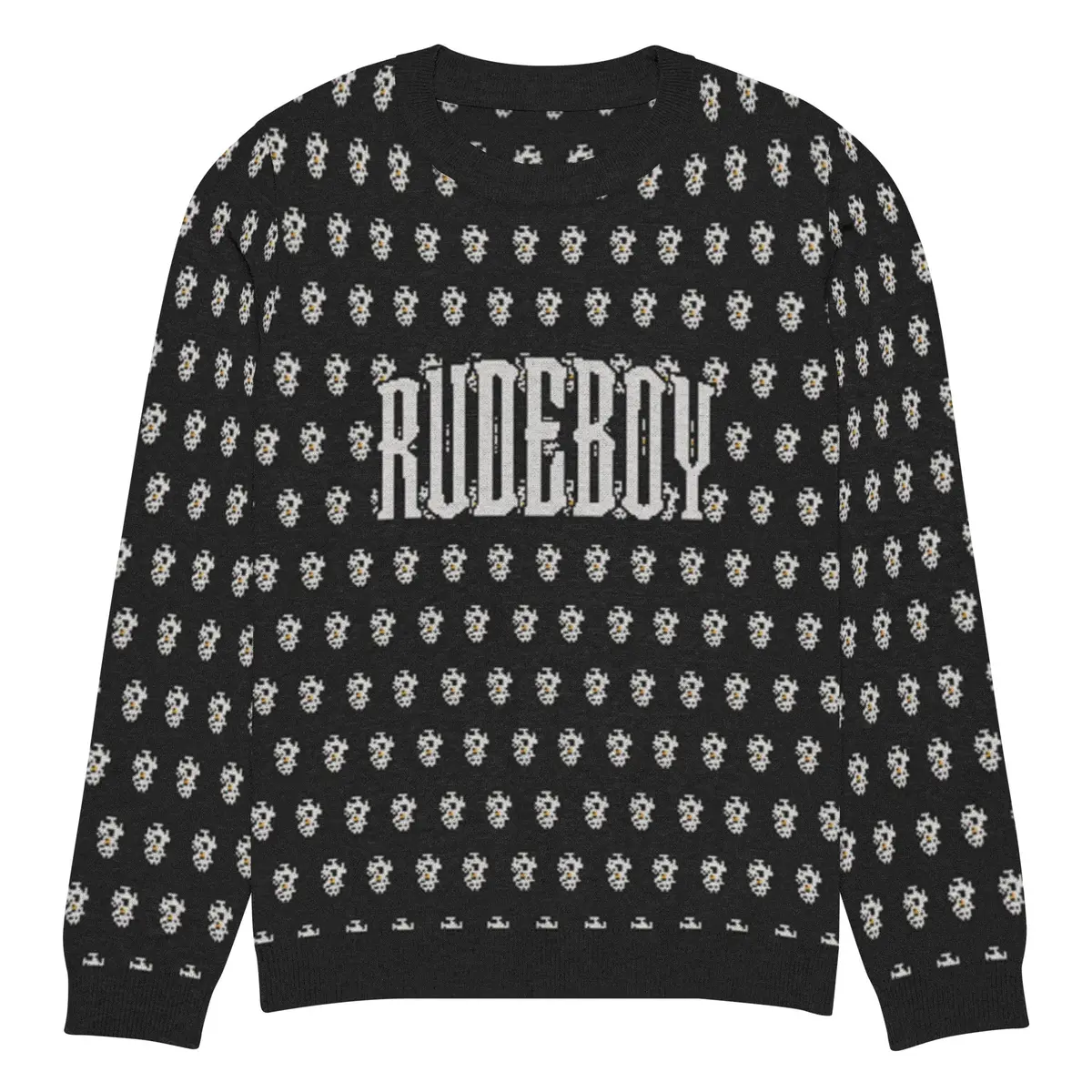 Babigoon Xxx-Mas Knitted Crew Neck Sweater 2