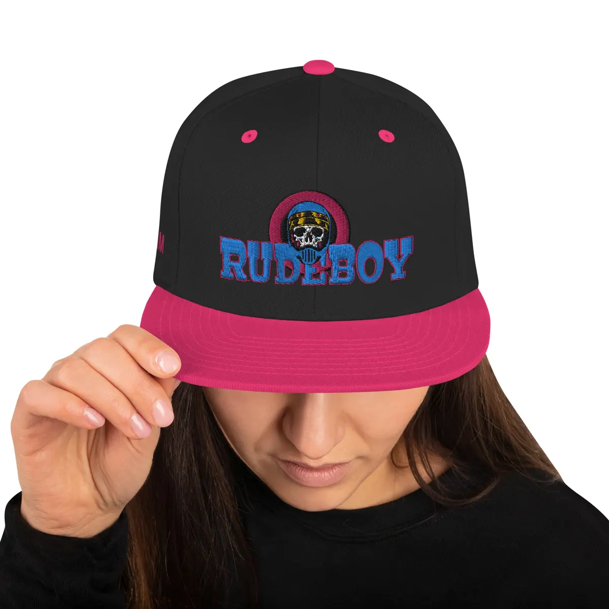 Maim Gang Skull Snapback Hat 2