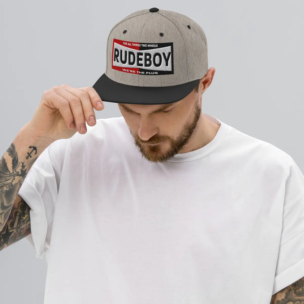 The Plug Snapback Hat 3