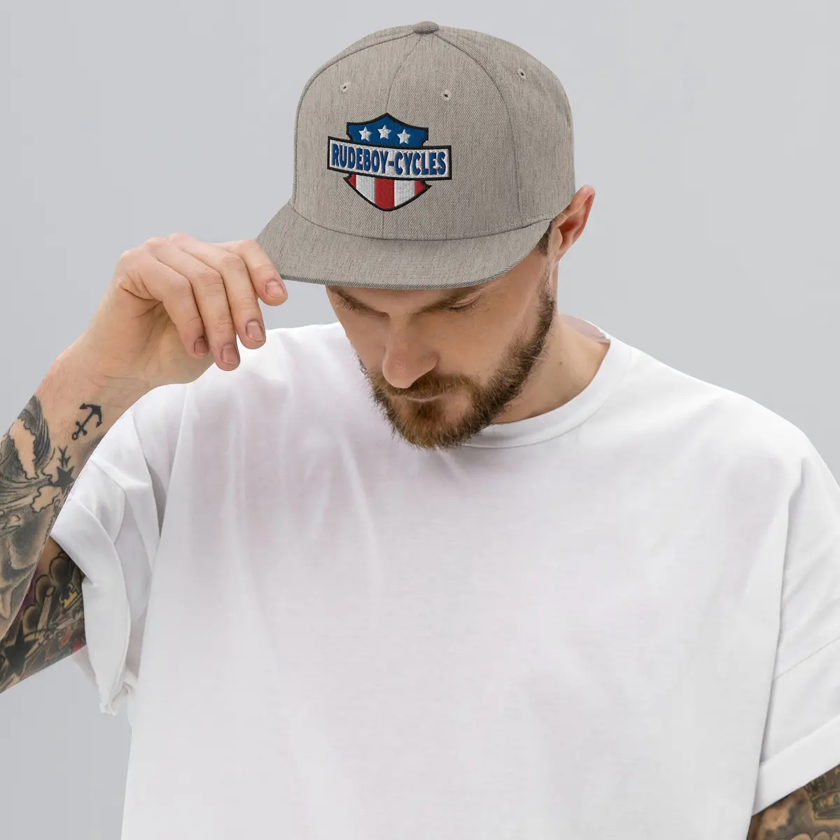Stunt Guy Snapback Hat 5