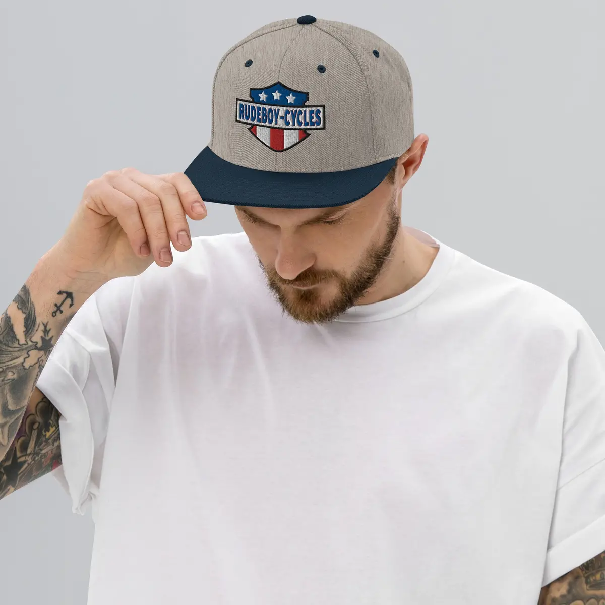 Stunt Guy Snapback Hat 3
