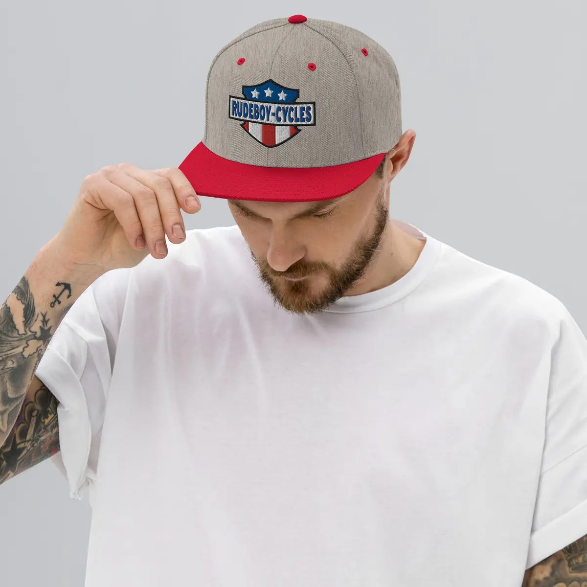 Stunt Guy Snapback Hat 4