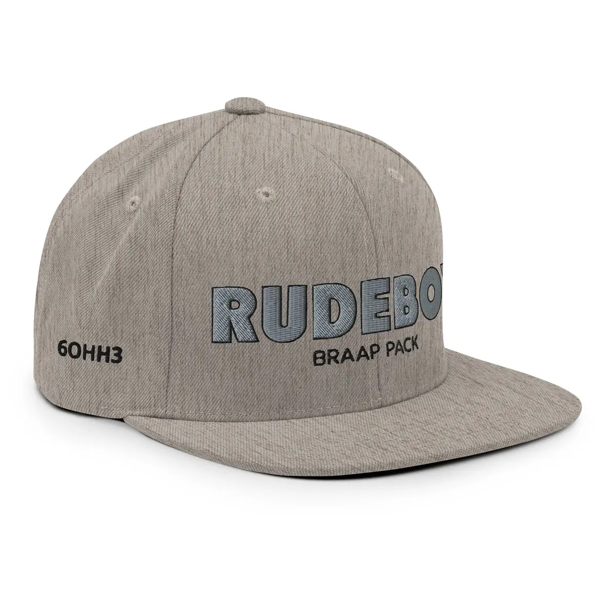 6Ohh3 Braappack Snapback Hat 4