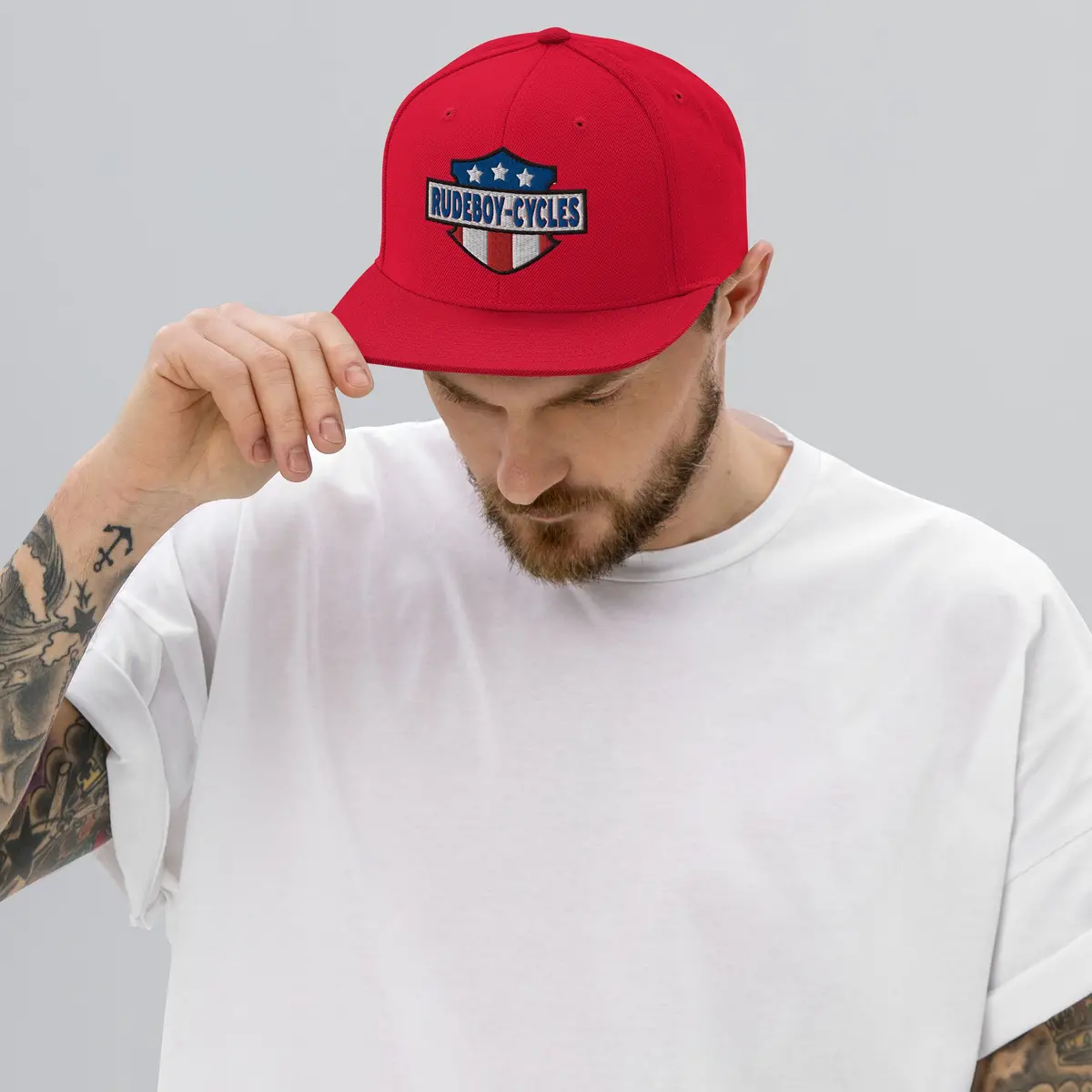 Stunt Guy Snapback Hat 2