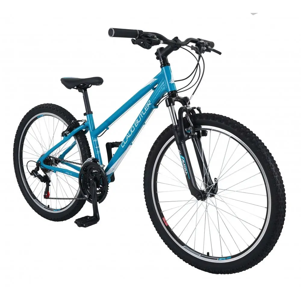 Claud Butler Edge Ht Low Step Mountain Bike, 18/26" Light Blue 2