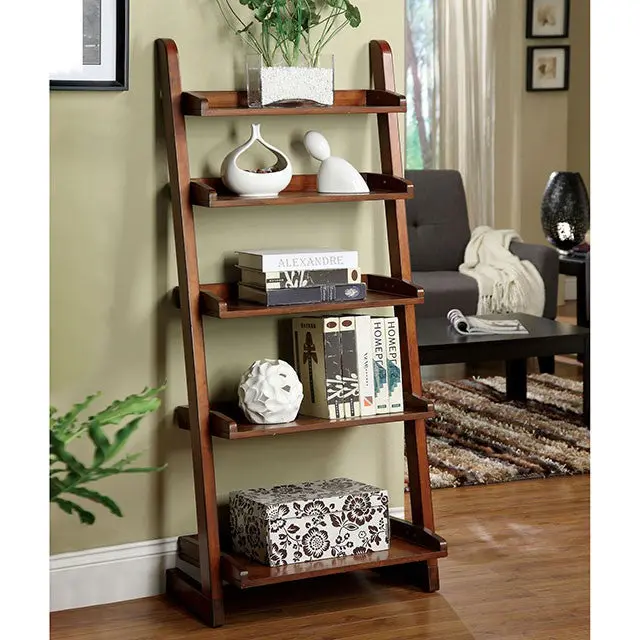 Lugo Antique Oak Ladder Shelf 2