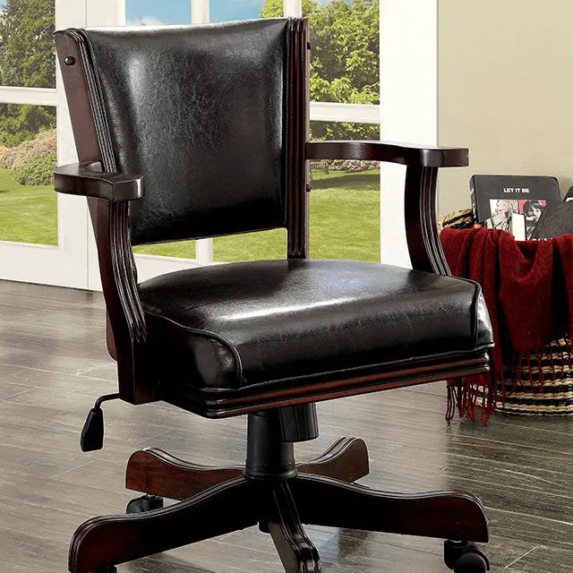 Rowan Cherry Height-Adjustable Arm Chair 1