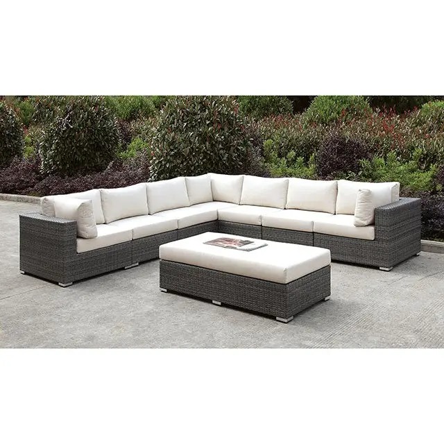 Somani Large L-Sectional + Bench 1
