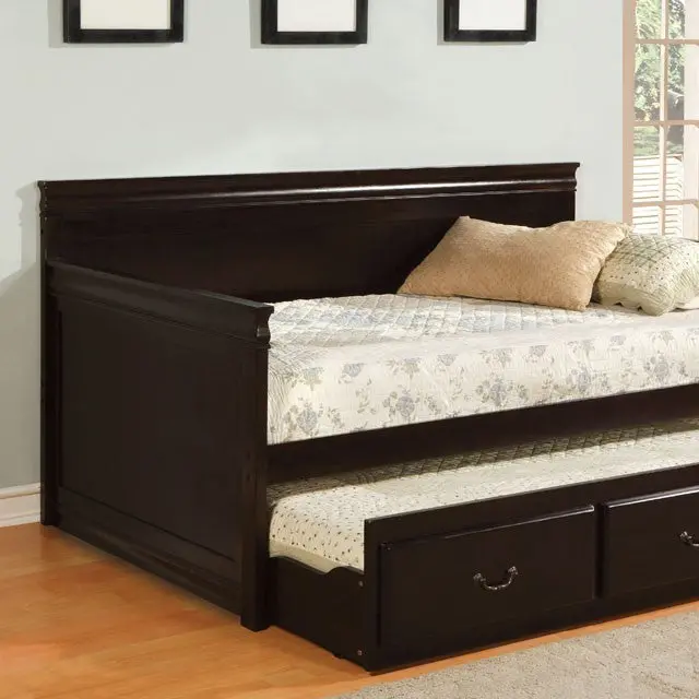 Sahara Espresso Daybed W/ Twin Trundle, Espresso 1