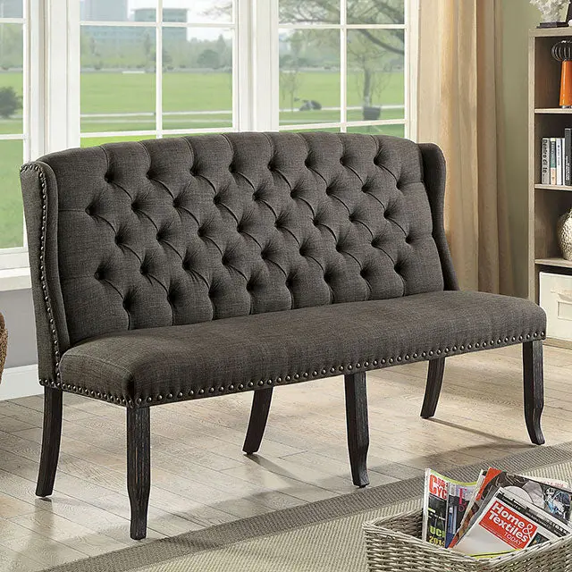 Sania 3-Seater Love Seat Bench 1