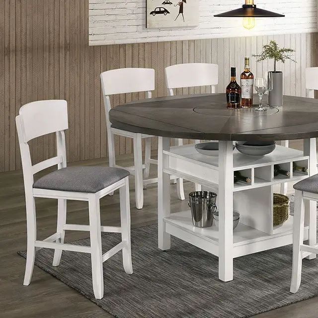 Stacie 7 Pc Dining Table Set 1