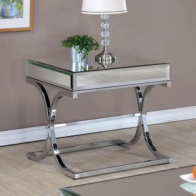 Sundance Chrome End Table, Chrome 1