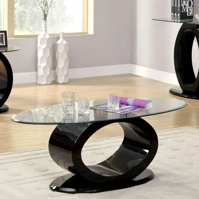 Lodia Iii Black Coffee Table, Black 1