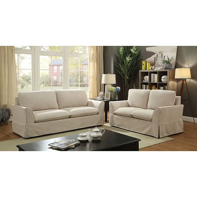 Maxine Love Seat Beige 2