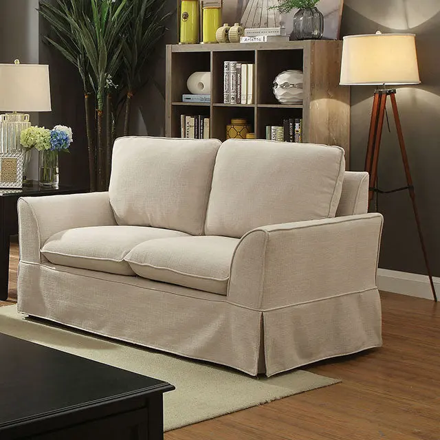 Maxine Love Seat Beige 1
