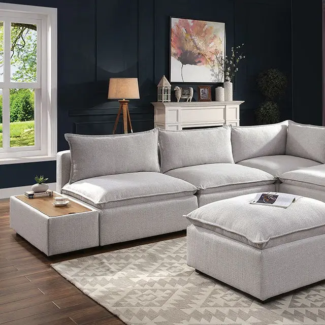 Arlene Sectional White 1