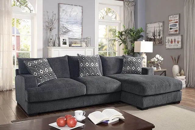 Kaylee L-Sectional W/ Right Chaise 2