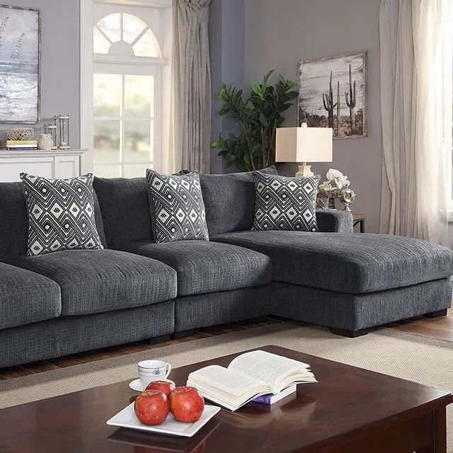 Kaylee Large L-Sectional W/ Right Chaise 1