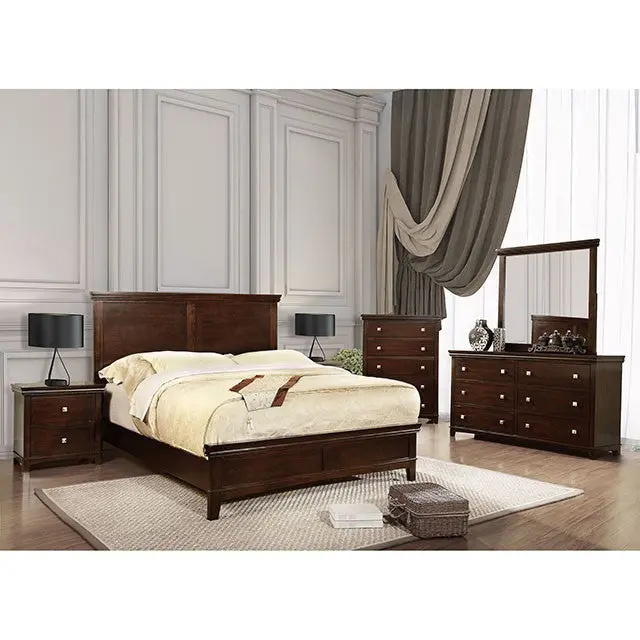 Spruce Full & Queen Bed Chrome & Expressso 2