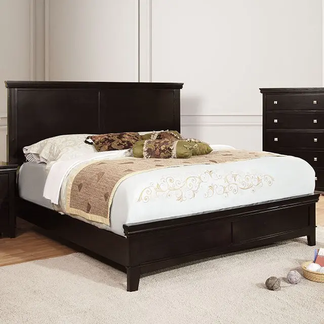 Spruce Full & Queen Bed Chrome & Expressso 3