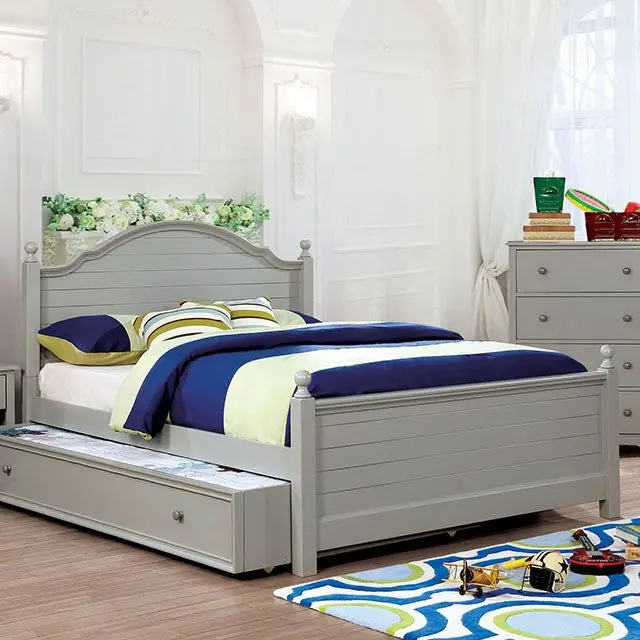 Diane Twin Bed Pink & Grey 1