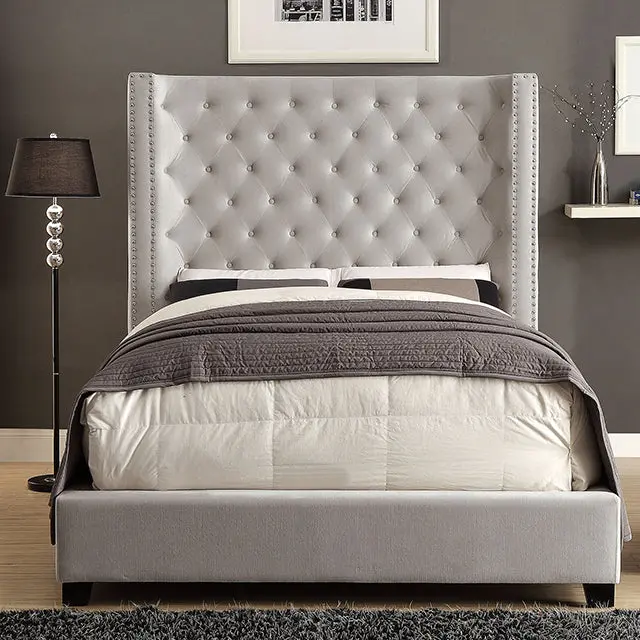 Rosabelle Bed Black, Grey, & Ivory 3