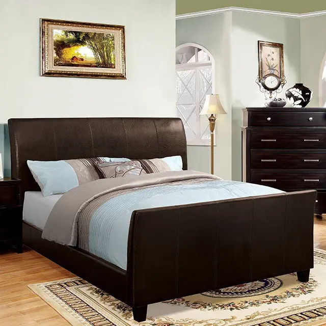Maynard Bed Espresso & White 2