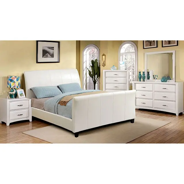 Maynard Bed Espresso & White 2