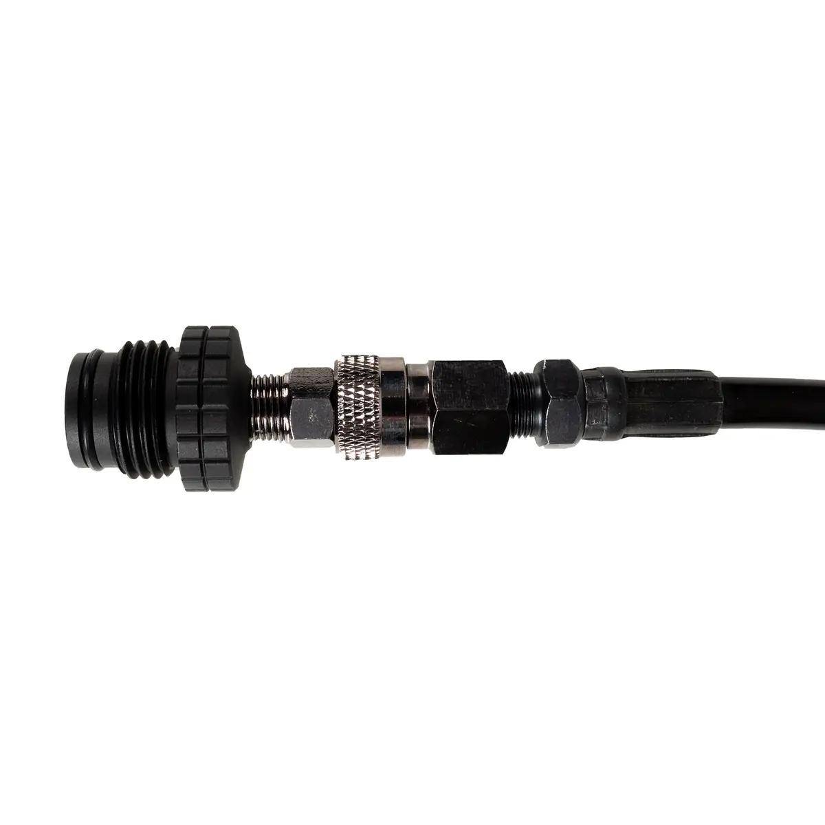 Coiled Remote W/ Quick Disconnect - Black 2