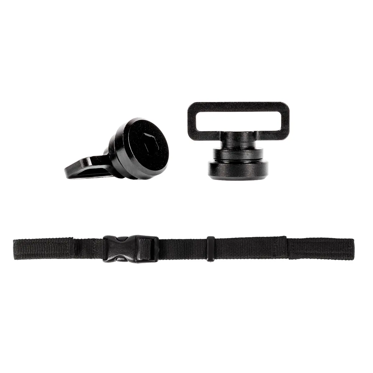 Aluminum Chin Strap Screw Set + Standard Universal Chin Strap Combo 1