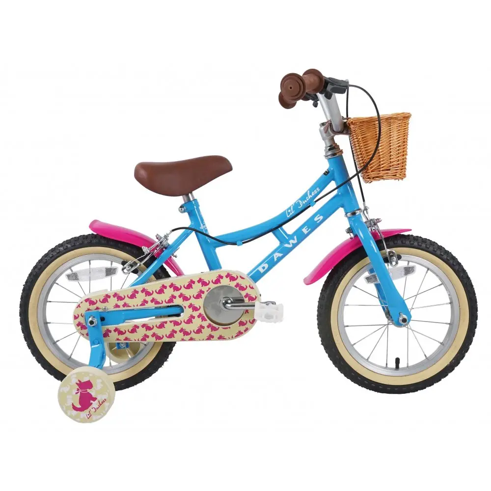 Dawes 14" Lil Duchess Kids Heritage Bike, Blue 1