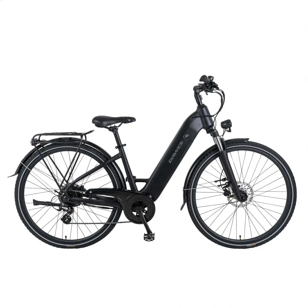 Dawes Spire Low Step 1.0 Electric Hybrid Bike, Medium Black 1