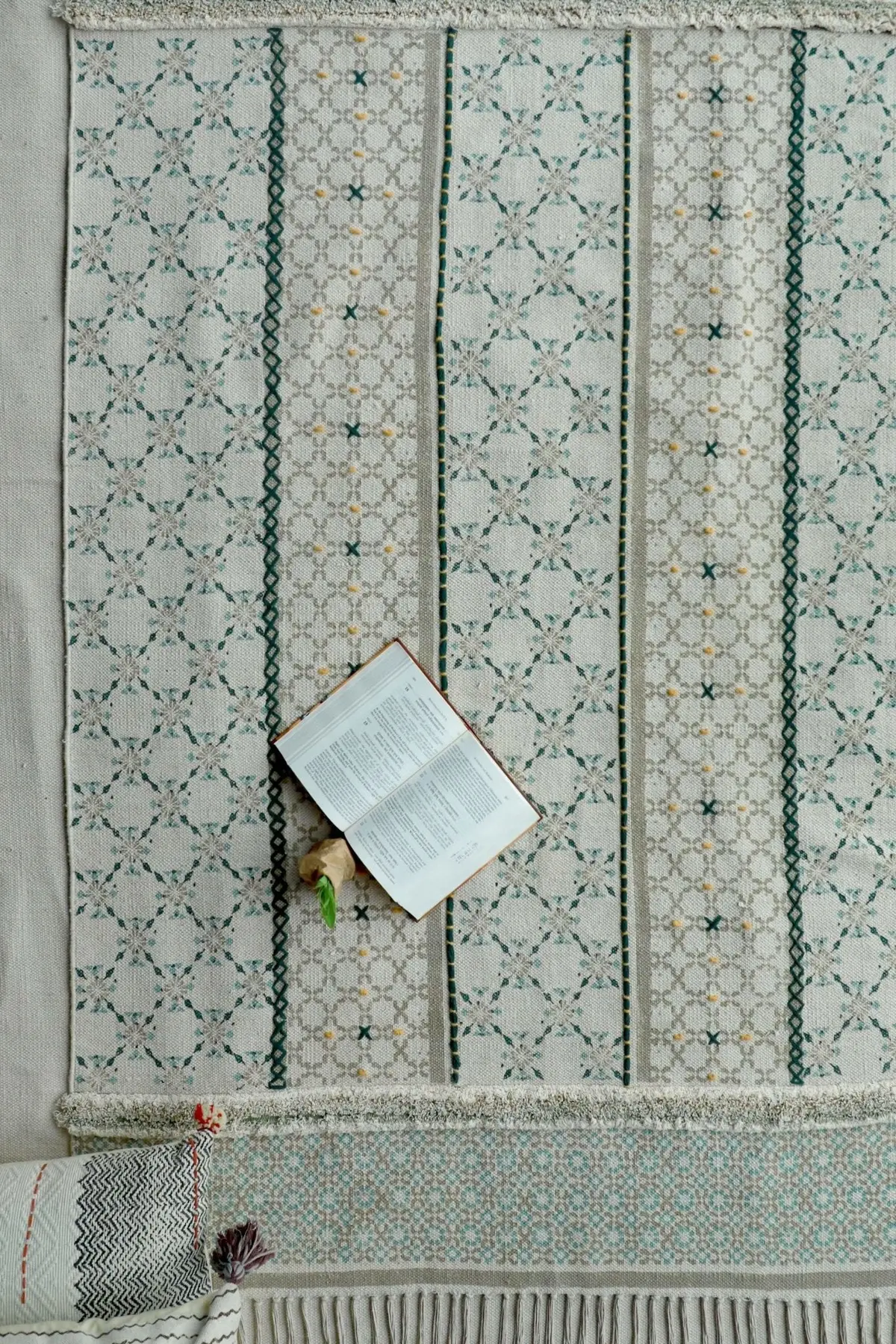 Deori - Block Printed Rug 3
