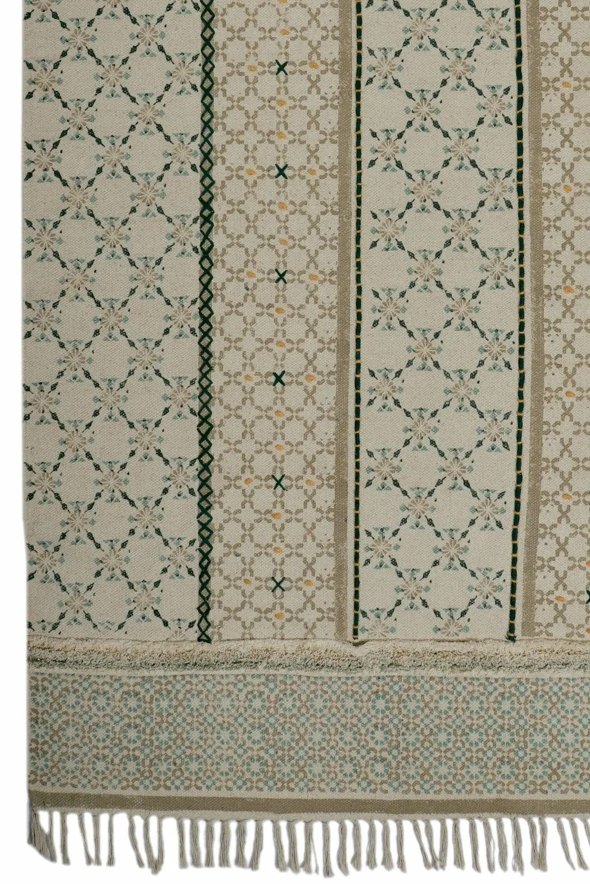Deori - Block Printed Rug 2